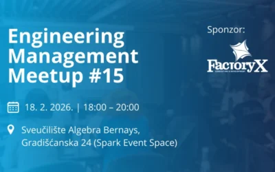 We are one of the sponsors of the 15th Engineering Management Meetup
